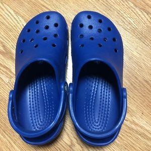 Blue Crocs
